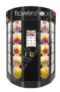 Cash and Cashless Automatic Fresh Flower Vending Machine Outdoor Flower Vending Machine Manufacturer