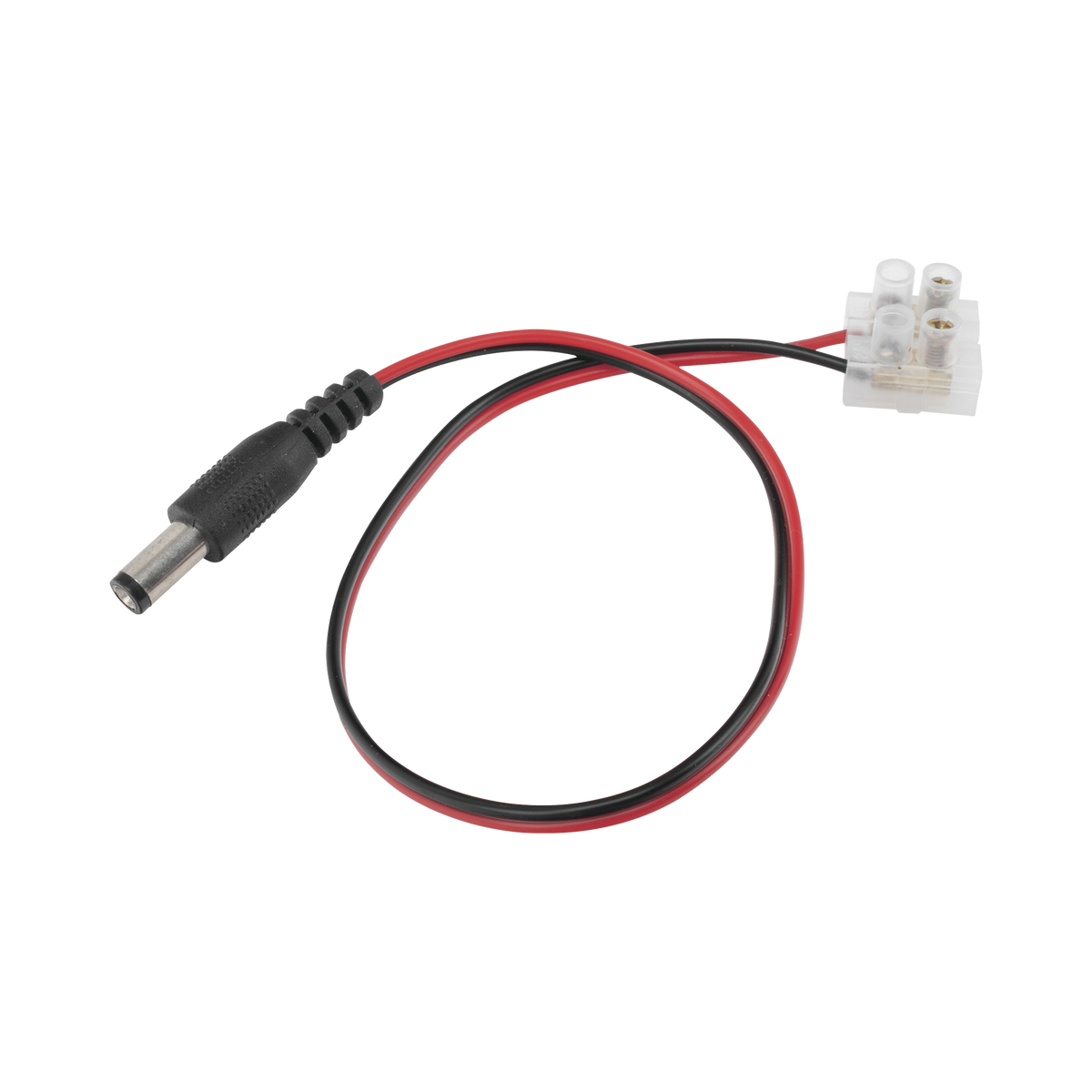 Cable de Alimentación con Conector Macho a Bloque de Terminal Atornillable / Calibre 18 AWG / Longitud 28.5 cm (11.22 Pulgadas) / Ideal para