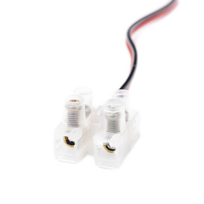 Cable de Alimentación con Conector Macho a Bloque de Terminal Atornillable / Calibre 18 AWG / Longitud 28.5 cm (11.22 Pulgadas) / Ideal para