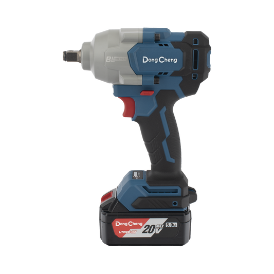Llave de Impacto Inalámbrica de 20 V, incluye 2 Baterías de 5.0 AH, Cargador y Estuche plástico.