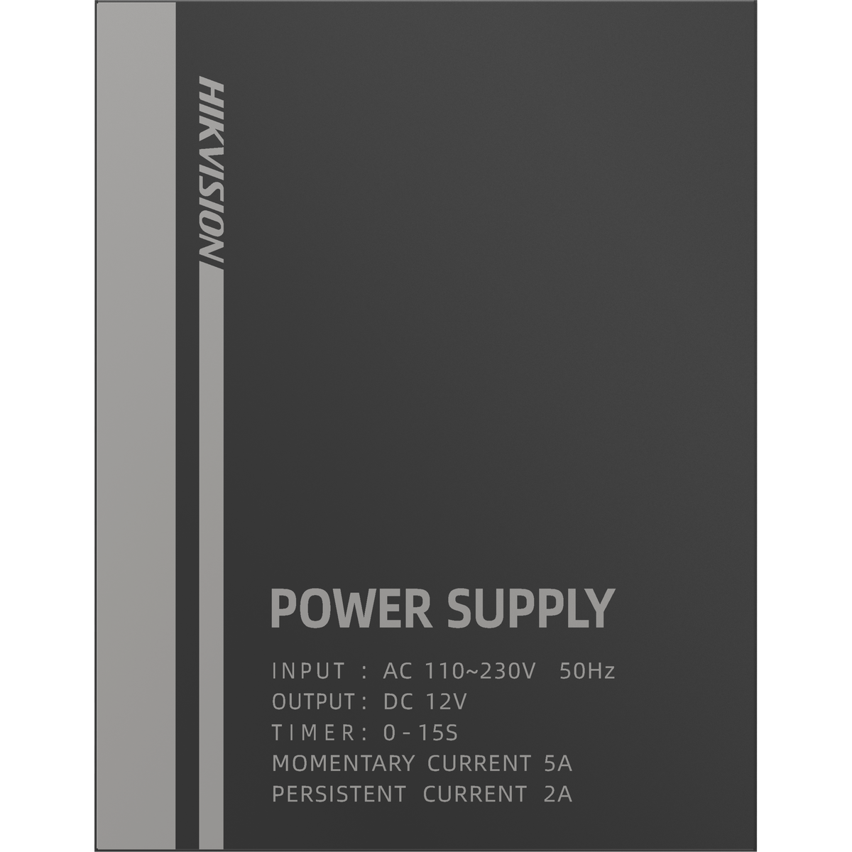 Kit HIKVISION para para Control de Acceso / Fuente 12 Vcd 2 A + Botón de Salida + Chapa Magnética 600 Lbs / Para Instalación de Control de Acceso
