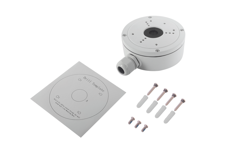 Caja de Conexiones de Exterior con Tapa para Cámaras Tipo Domo, Turret y Bala / IP66