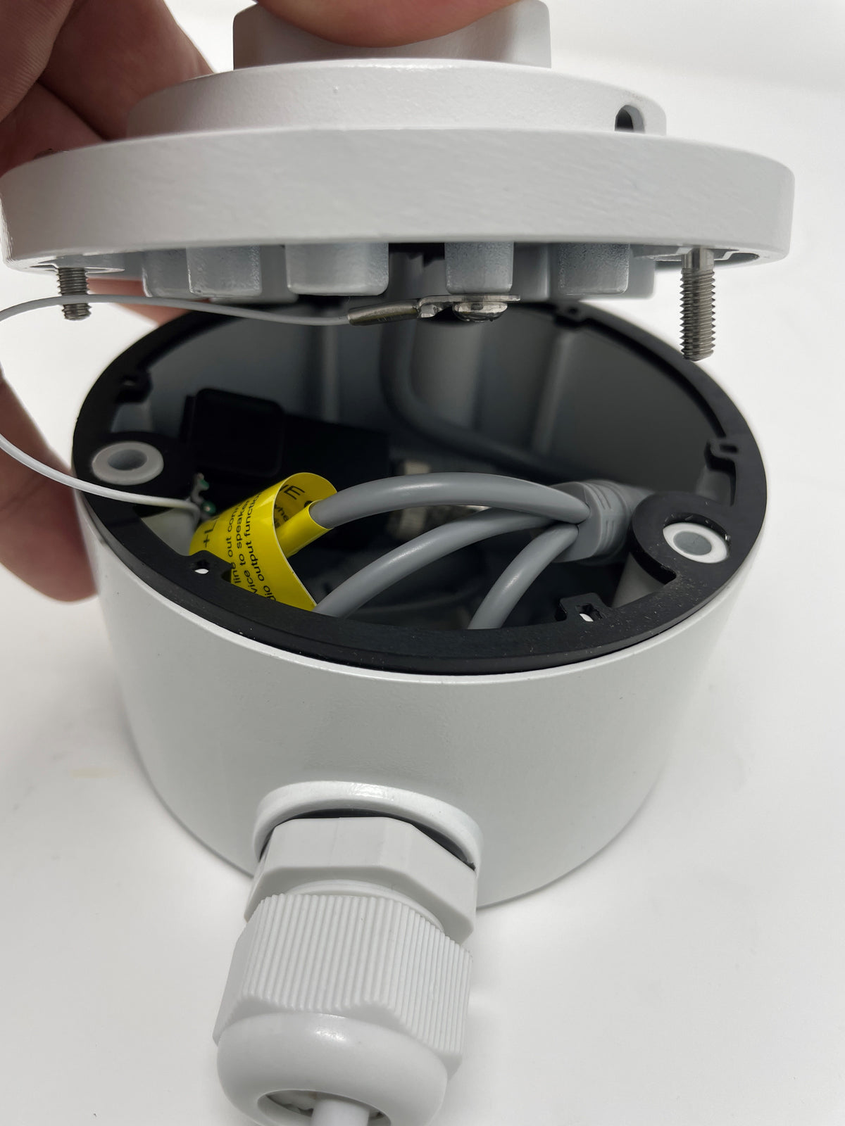 Caja de Conexiones de Metal / Extra Grande / Compatible con DS-2CD20XX, B8-TURBOGXX, THC-B120-XX,, THC-BXX,, THC-TXX
