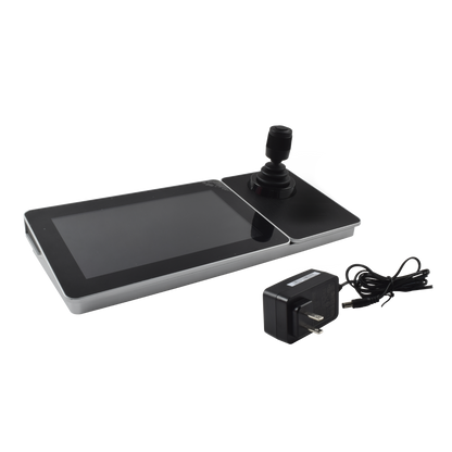 Controlador IP (Joystick) con Pantalla Táctil de 10.1" / S.O. Android ver. 4.4 / Compatible con cámaras IP, Domos IP / PTZ IP / DVRs y NVRs epcom