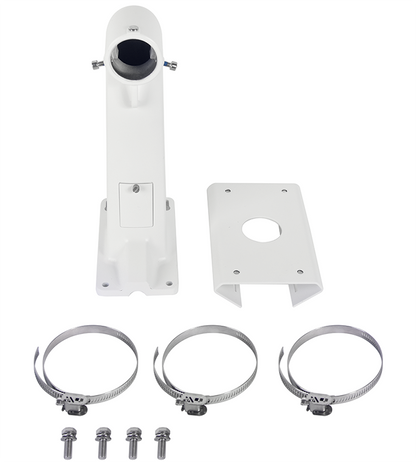 Montaje de poste para domo PTZ Hikvision