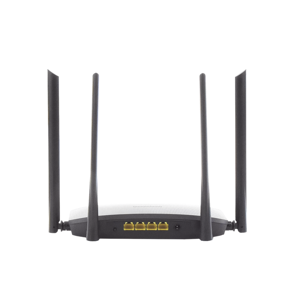 Router Inalámbrico WISP Gigabit / Hasta 1200 Mbps / Doble Banda AC (2.4 GHz y 5 GHz) / 3 Puertos LAN 10/100/1000 Mbps + 1 Puerto WAN 10/100/1000 Mbps