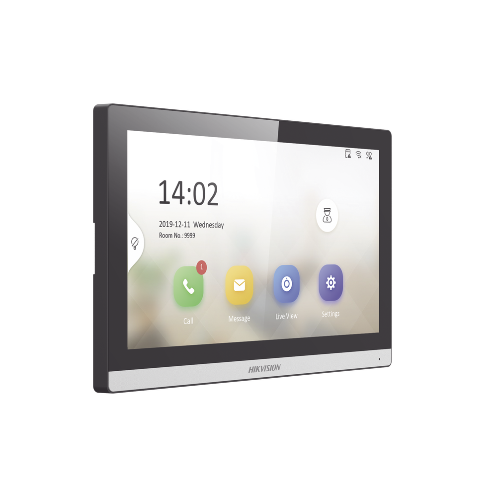 Monitor IP WiFi Touch Screen 7" Bisel DELGADO para Videoportero IP / Vídeo en Vivo / PoE Estándar / Apertura Remota / Llamada Entre Monitores / Audio