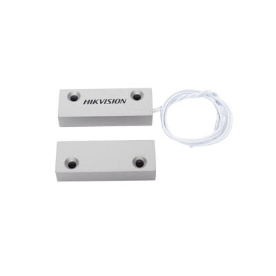 Contacto Magnético Metálico Cableado / Puertas y Ventanas / Gap 3.5 cm / Normalmente Cerrado / Hikvision
