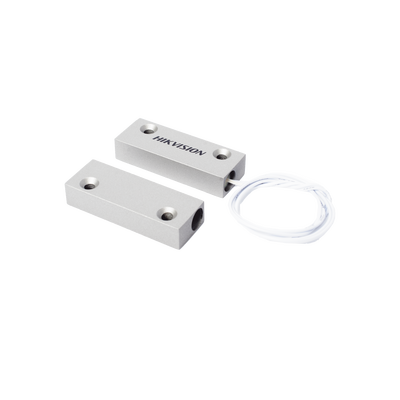 Contacto Magnético Metálico Cableado / Puertas y Ventanas / Gap 3.5 cm / Normalmente Cerrado / Hikvision