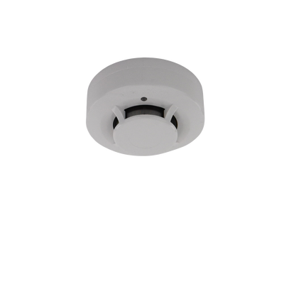 Detector de Humo Fotoeléctrico No Direccionable de 4 Hilos / DC 12 V / Algoritmos de Detección Avanzada / LED Duales 360° / Salida de Relé N/C o N/A