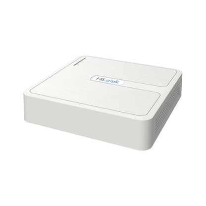 Kit HiLook Audio Bidireccional TurboHD 1080p / DVR 4 Canales / 2 Cámaras Turret (Exterior) con Bocina y Microfóno Integrado / 2 Fuentes de Poder