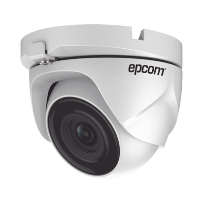 KIT TurboHD 1080p / DVR 8 Canales / 8 Cámaras Eyeball (exterior 2.8 mm) / Transceptores / Conectores / Fuente de Poder Profesional hasta 15 Vcc para