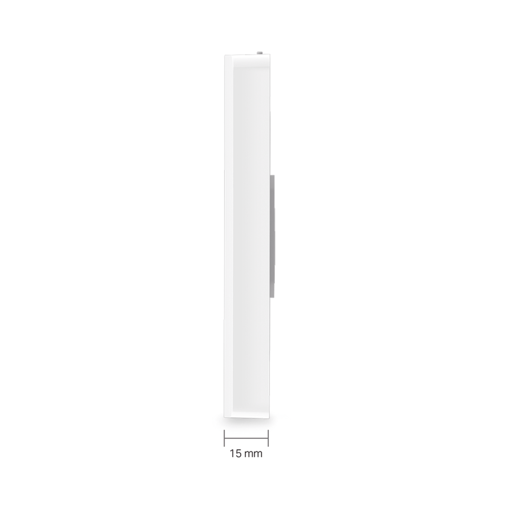 Punto de acceso Omada / Doble Banda AC1200 MU-MIMO / Diseño para Pared con 3 Puertos Adicionales / Configuruación por Controlador o Stand-Alone