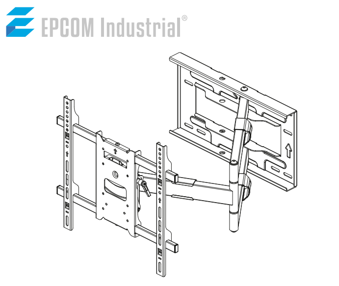 Soporte de pared ajustable de 32 -75 IN