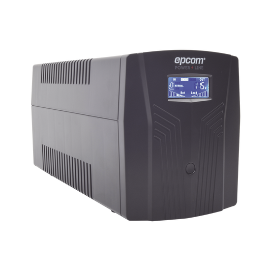 UPS de 1200VA/720W / Protección contra Descarga, Sobretensión y Picos Transitorios / Entrada y Salida 120 Vca / Clavija NEMA 5-15P / 6 Tomas NEMA