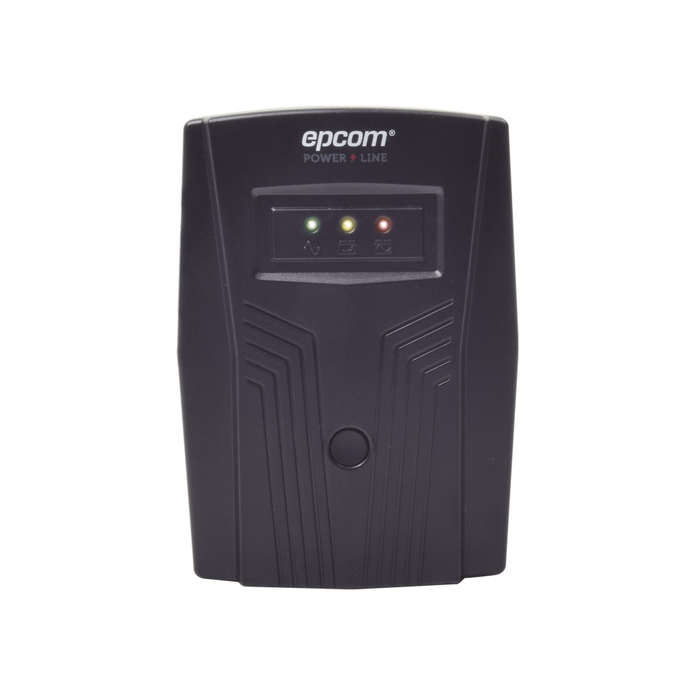 UPS de 600VA/360W / Protección contra Descarga, Sobretensión y Picos Transitorios / Entrada y Salida 120 Vca / Clavija NEMA 5-15P / 4 Tomas NEMA