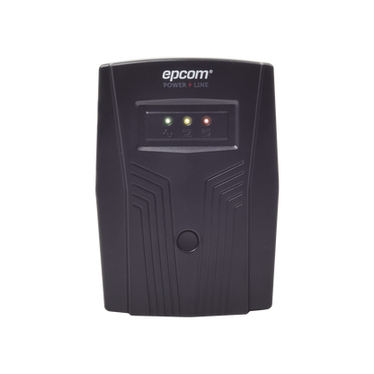 UPS de 600VA/360W / Protección contra Descarga, Sobretensión y Picos Transitorios / Entrada y Salida 120 Vca / Clavija NEMA 5-15P / 4 Tomas NEMA