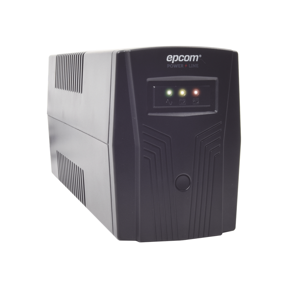 UPS de 600VA/360W / Protección contra Descarga, Sobretensión y Picos Transitorios / Entrada y Salida 120 Vca / Clavija NEMA 5-15P / 4 Tomas NEMA