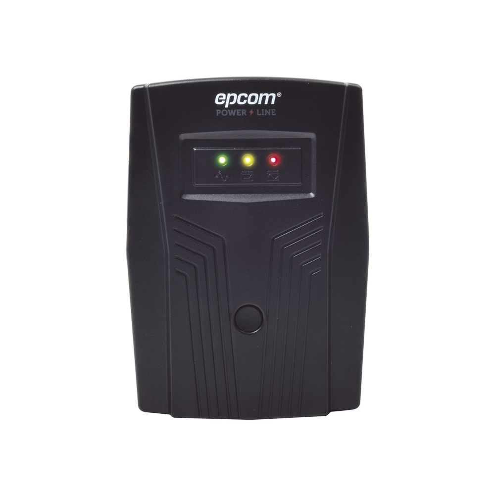 UPS de 600VA/360W / Protección contra Descarga, Sobretensión y Picos Transitorios / Entrada y Salida 120 Vca / Clavija NEMA 5-15P / 4 Tomas NEMA