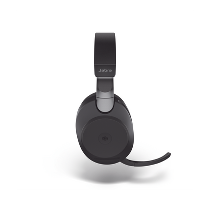 Jabra Evolve2 85, Auricular stereo versión MS con cancelación de ruido activa, dongle USB-A indicador de ocupado (Busylight)(28599-999-999)