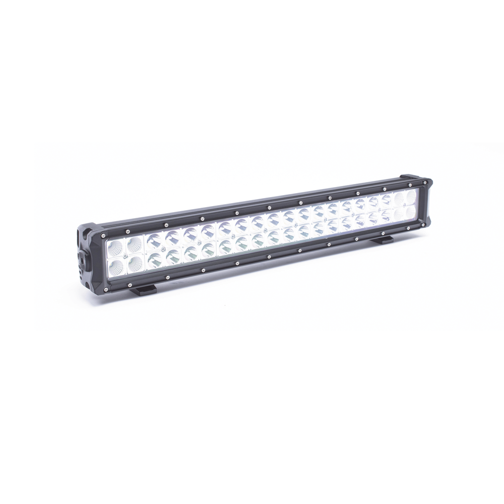 Barra de Luz de Trabajo Doble, 20 LED, 4750 Lumenes, 25 Pulgadas