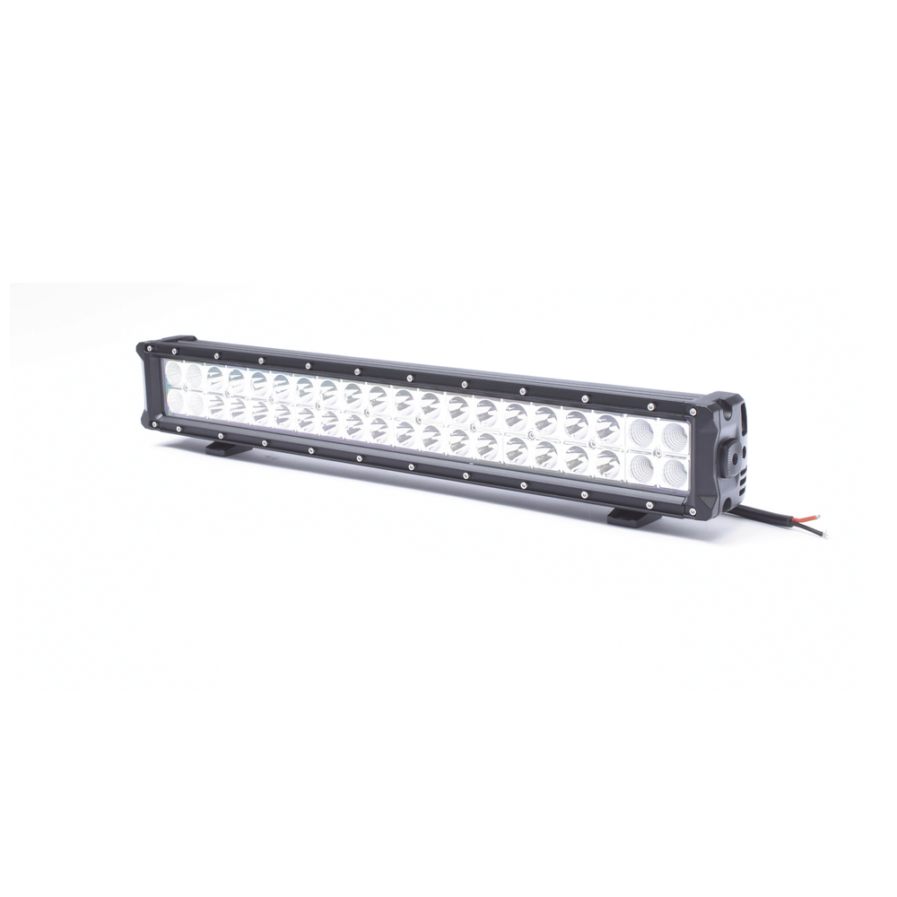 Barra de Luz de Trabajo Doble, 20 LED, 4750 Lumenes, 25 Pulgadas