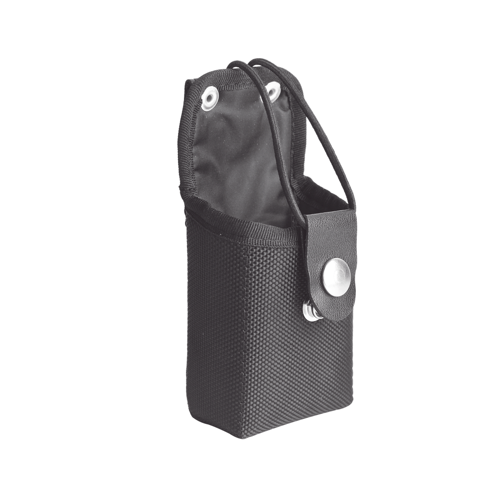 Funda Reforzada de Nylon para Cinturón con Correa y Boche Frontal, Estándar en la Mayoría de los Radios IC, TK, NX, etc