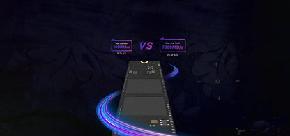Unidad de Estado Sólido (SSD) 1024 GB / ALTO RENDIMIENTO / Hasta 7100 MB/s / M.2 NVMe / PCIe Gen 4 x4 / Para Gaming y PC Trabajo Pesado