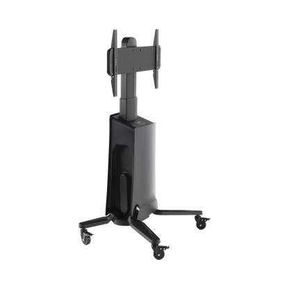 Montaje de piso movil para pantallas 55-80IN ajustable motorizado