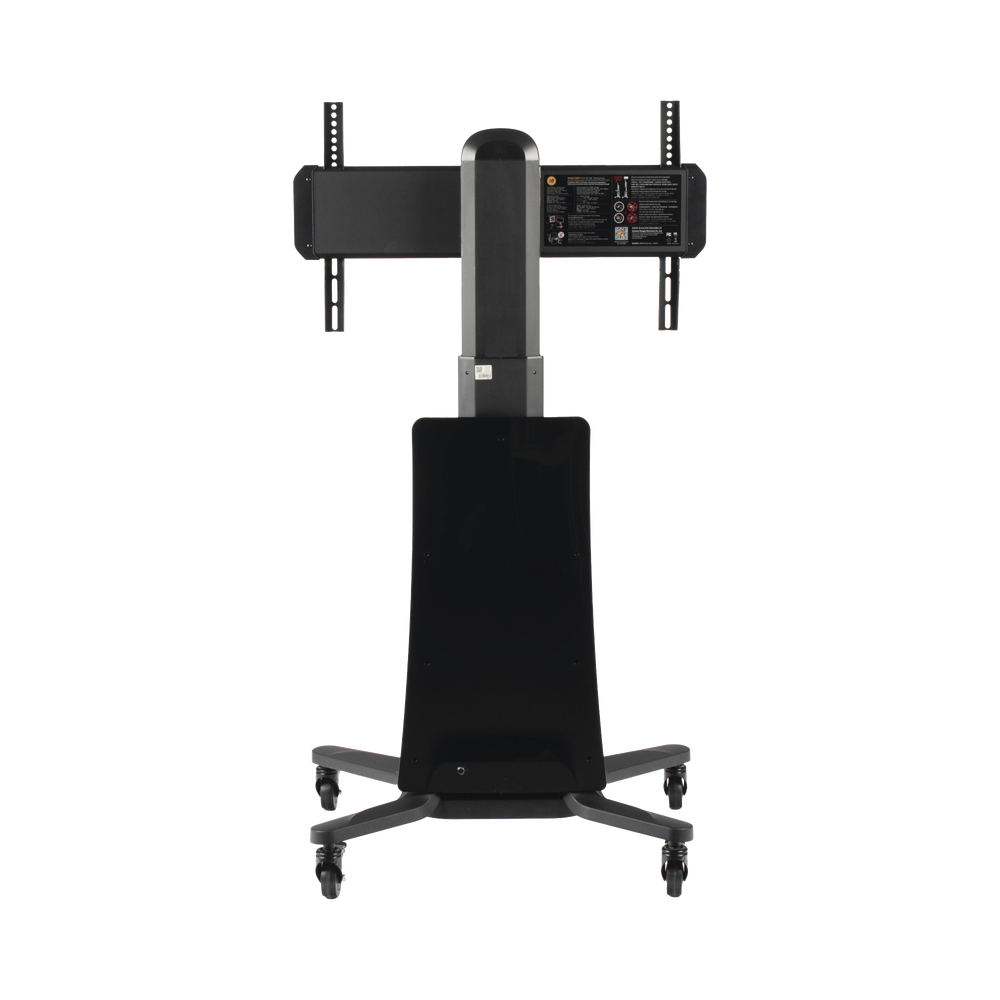 Montaje de piso movil para pantallas 55-80IN ajustable motorizado
