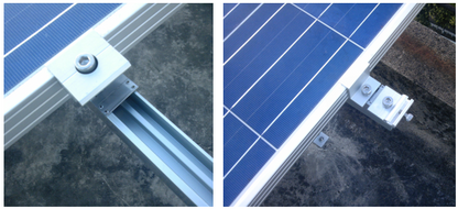 Caja de accesorios de aluminio anodizado para montaje VEKTOR8R2700 , arreglo 1X2para techo