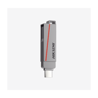 Memoria USB Dual de 128 GB / USB-C y USB-A / Transferencia de Alta Velocidad / Metálica / Compatible con Dispositivos Móviles, Windows, Mac y Linux