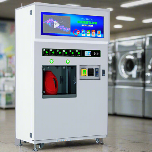 Máquina Expendedora Automática de Detergente Líquido - 6 Salidas para Lavanderías