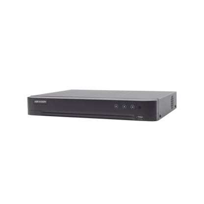 [Dual Light] Kit TurboHD 3K (5 Megapixel Real) / DVR 4 Canales / 4 Cámaras bala Dual Light / Audio bidireccional / Accesorios de Interconexión