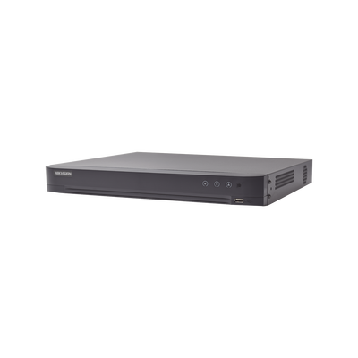 KIT TurboHD 1080p / DVR 16 Canales / 16 Cámaras Bala (exterior 2.8 mm) / Transceptores / Conectores / Fuente de Poder Profesional