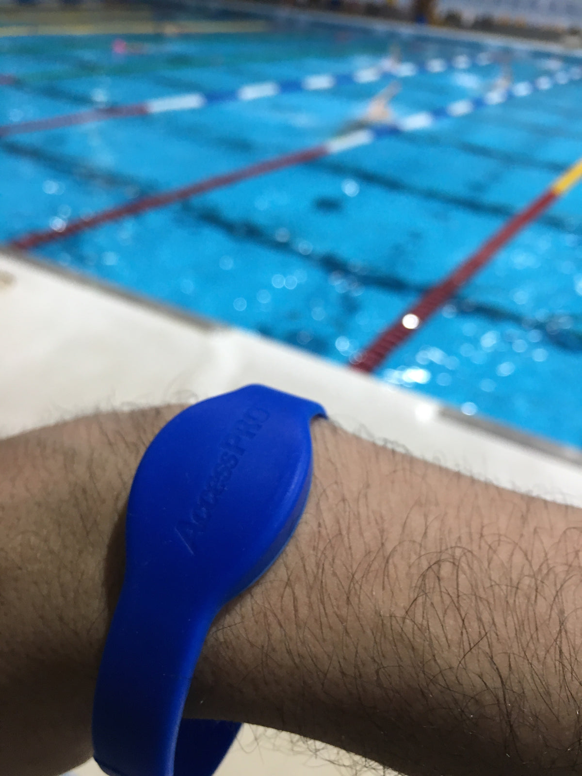 Brazalete de PROXIMIDAD 125 Khz (TIPO EM), 74 mm Diametro, color azul