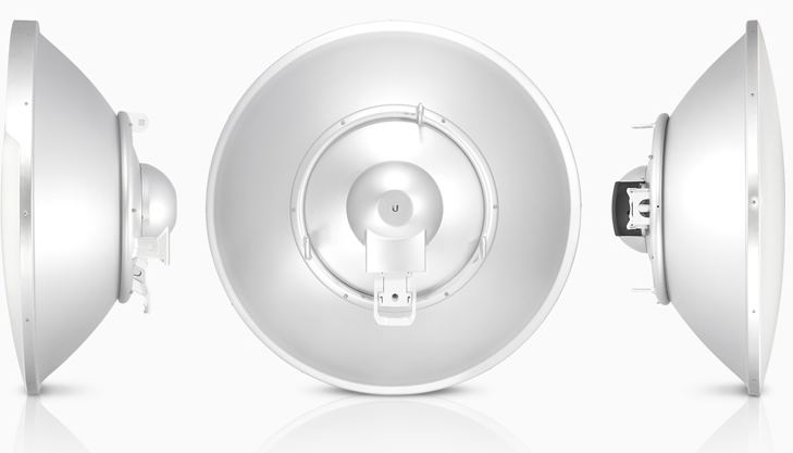 Antena Direccional RocketDish airMAX AC, ideal para enlaces Punto a Punto (PtP), frecuencia 5 GHz (5.1 - 5.8 GHz) de 31 dBi