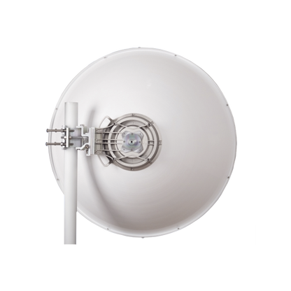 Antena direccional Alto Rendimiento / Parábola profunda para mayor aislamiento al ruido /4 ft / Guía de onda para radio B5x y C5x / Ganancia de 35