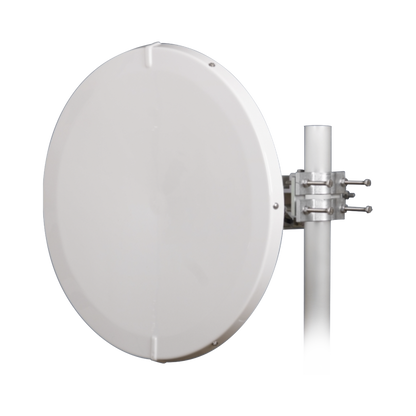 Antena Direccional de Alto Rendimiento / 30.5 ± 1 dBi / 2 ft / 5.9-7.125 GHz / Conectores RP-SMA / Alto Aislamiento al Ruido / Fácil Montaje y