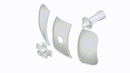 LiteBeam airMAX M5 CPE hasta 100 Mbps, 5 GHz (5150 - 5875 MHz) con antena integrada de 23 dBi