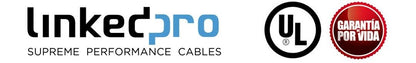 Bobina de Cable de 305 Metros (1000 Pies) Cat6+ Calibre 23 Exterior Blindado Tipo FTP para Climas Extremos, UL, Color Negro (Carrete Easy Pull)