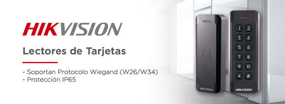 Lector de Tarjetas PROX EM / Exterior IP65 / Wiegand / Compatible con Cualquier Panel / PEQUEÑO y ESTETICO