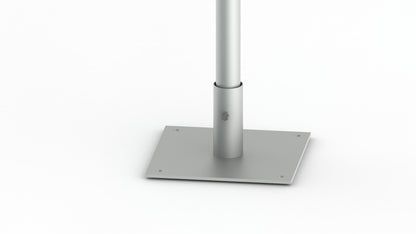 Kit con Mástil Telescópico de 3 m con Accesorios de Instalación (No incluye retenida).