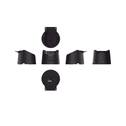 Soporte Giratorio SUNMI para V3 MIX/P3 MIX / Rotación 0°~180° / Entrada 24V 1.4A / Pogo Pin 6 PIN / USB Tipo-A / Ethernet / RJ12 / RS232 / Amplio