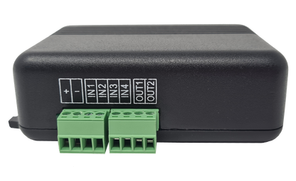 Controlador 4GLTEM / 4 ENTRADAS Y 2 SALIDAS / 2 AÑOS ILIMITADOS INCLUIDOS / Activacion Remota /Notificacion PUSH e EMAIL / APP SIN COSTO / Soporte
