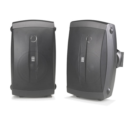Altavoces de Montaje en Superficie de 2 vias | Woofer 5 in, Tweeter 0.5 in | Semi-Exterior, 6 ohms | Par Color Negro