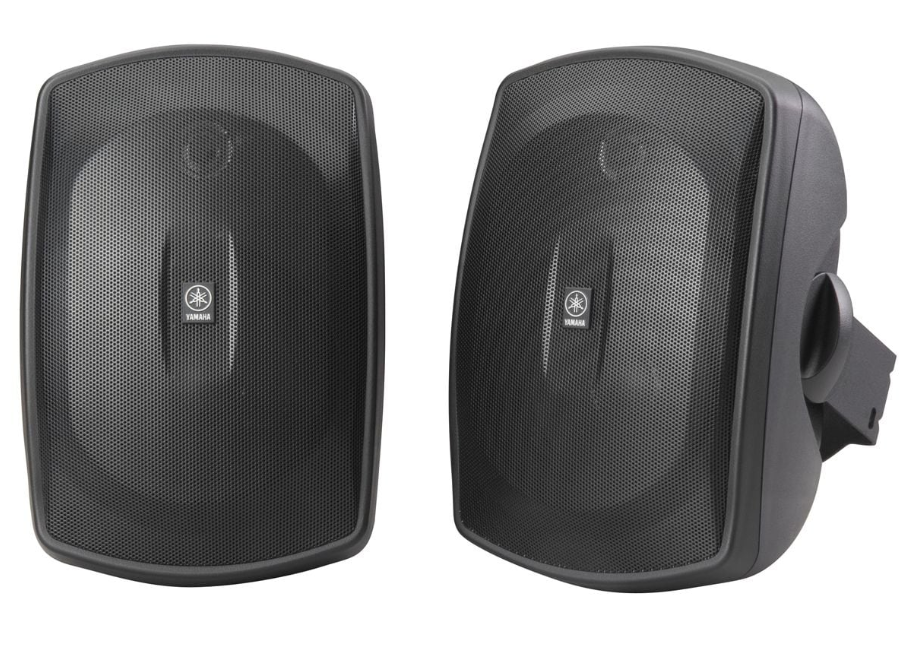 Altavoz de Montaje en Superficie de 2 vias, Woofer 5 in, Tweeter 0.5 in, Semi-Exterior, 6 ohms, Par Color Negro