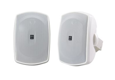 Altavoces de Montaje en Superficie de 2 vias | Woofer 5 in, Tweeter 0.5 in | Semi-Exterior, 6 ohms | Par Color Blanco