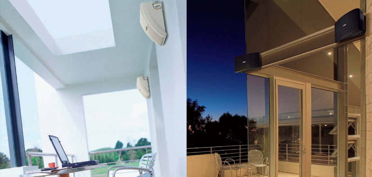 Altavoz de Montaje en Superficie de 2 vias | Woofer 6.5 in | Tweeter 1 in | Media Intemperie | 6 ohms | Par | Color Blanco