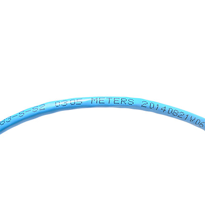 Bobina de Cable UTP 305 Metros (1000 Pies) de Cobre, NetKey, Azul, Categoría 6 (24 AWG), 1000Mbps, Riser (CMR), de 4 Pares
